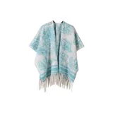 Картина тушью - Озерный синий