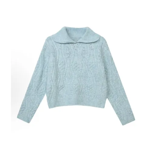 POPO.INFO Синий Женский Трикотаж