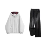 Бело-серый вереск + черный