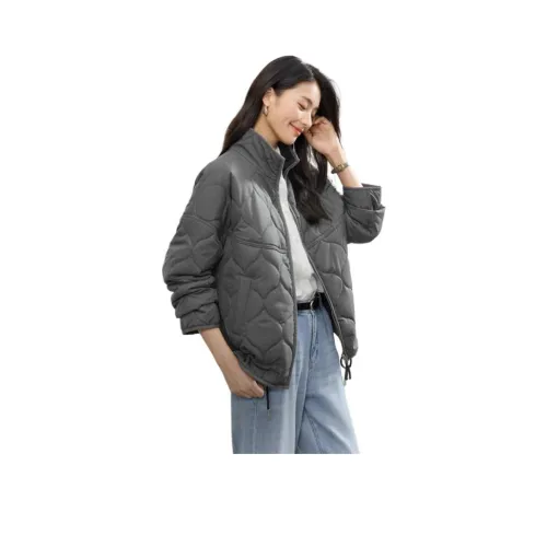 IHIMI Темно-серый Женский пуховик