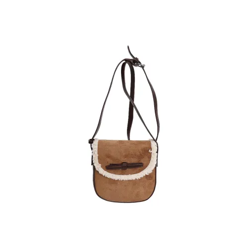 CREAM BEAR ПУ (полиуретан) Сумка через плечо Стандартная Женская Хаки