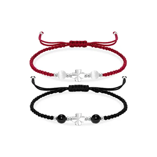 MISS TOOYA S999 Fine Серебряный Браслет с шнурками Унисекс