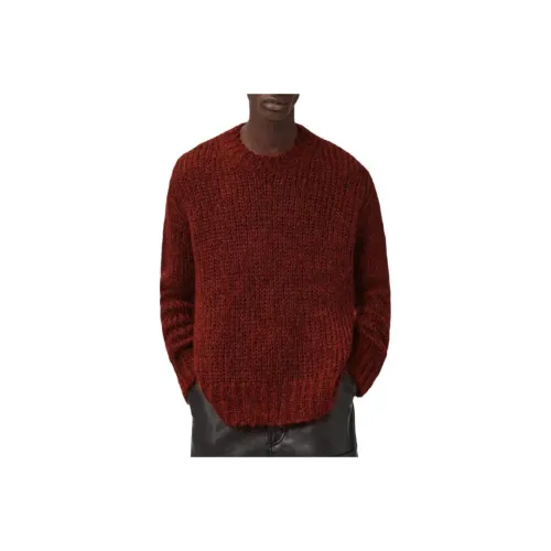 ALLSAINTS Оранжевый Красный Мужские Свитера