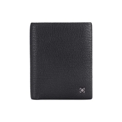 DOUBAOLU Кошелек из коровьей кожи стандартный мужской черный