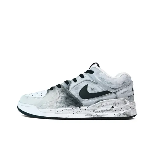 Джордан Stadium 90 Low Топ Винтажные Баскетбольные Кроссовки Унисекс Дымчато-Серый