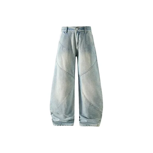 GANGZAI Джинсы Blue Unisex Jeans
