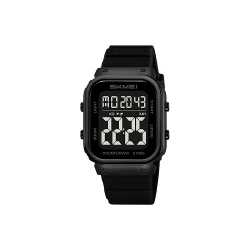 SKMEI Электронный механизм силиконовый ремешок мужские часы многоцветный циферблат