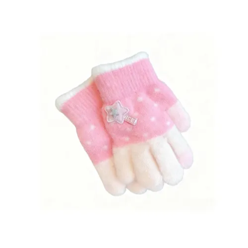 DIAOYUXIONG Кристальная Вязаные Перчатки из Бархата для Детей