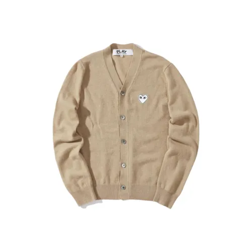 CDG Play Бежевые Мужские Свитера