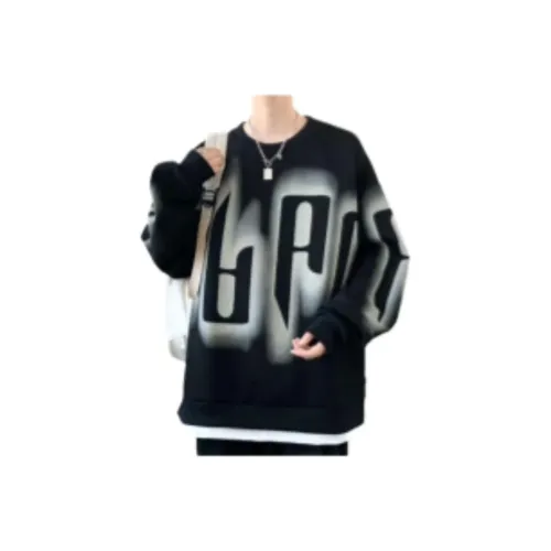 NRXX Черный флис с подкладкой унисекс свитшоты