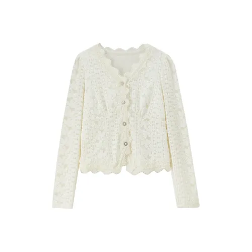 SENTUBILA Абрикос Женские Короткие Топы