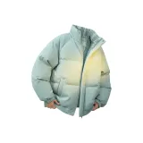 Зеленый [Утолщенный, регулирующая постоянную температуру, пуховая куртка]