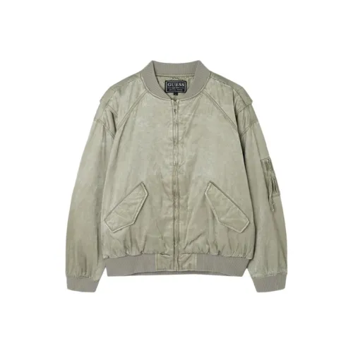 GUESS Светло-зеленые мужские куртки