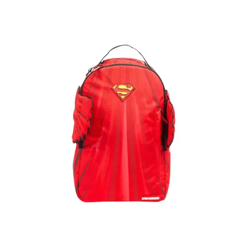 SPRAYGROUND DC Collaboration 900D Nylon Backpack Unisex Red