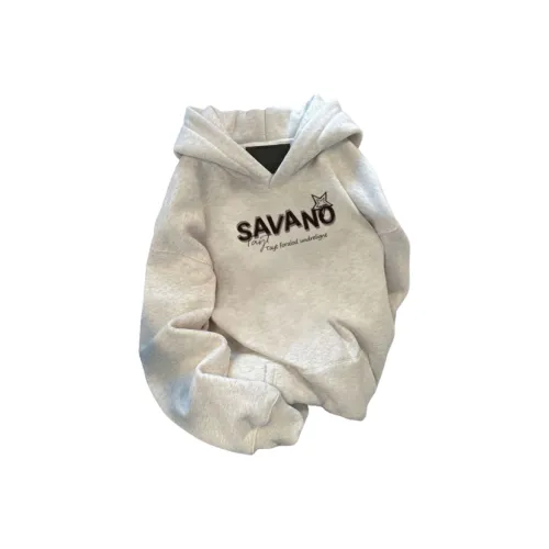 MUMUTU Белый Серый Мужской Свитшот