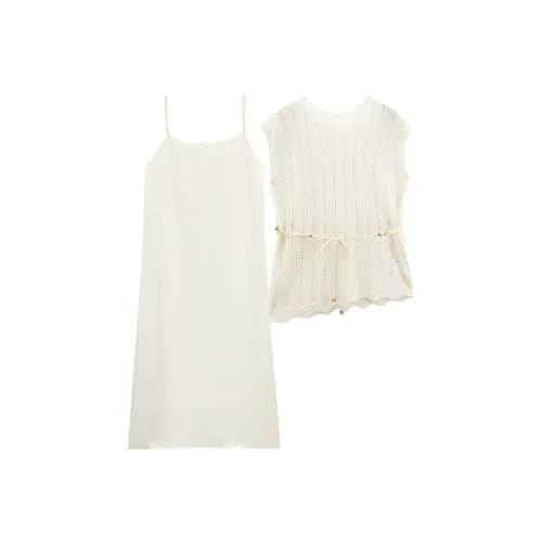 AIYIFU Абрикос Женские Комплекты с Юбкой