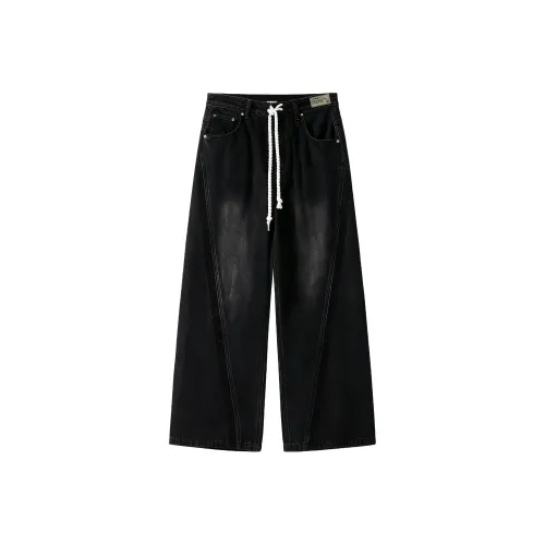 XIACENGJICHU Унисекс Джинсы