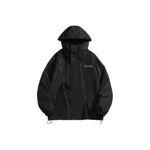 HOWIE LANDAU Водонепроницаемый Ветрозащитный Устойчивый к истиранию Антистатическая ветровка Унисекс