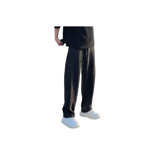BRG Washed Black Unisex Casual Pants BRG Вымытые Черные Унисекс Повседневные Штаны