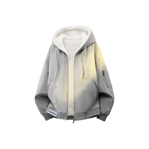 DOUBLEFISH Хлопковый пуховик унисекс