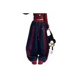 Темно-синие штаны с флисовой подкладкой