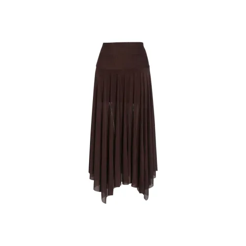 XIAOXIAOLA Повседневный длинный юбка женский