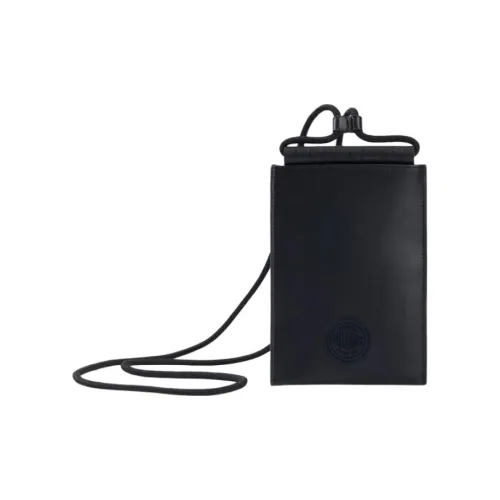 Палладий ПУ (полиуретан) Сумка через плечо Мини Унисекс Черный