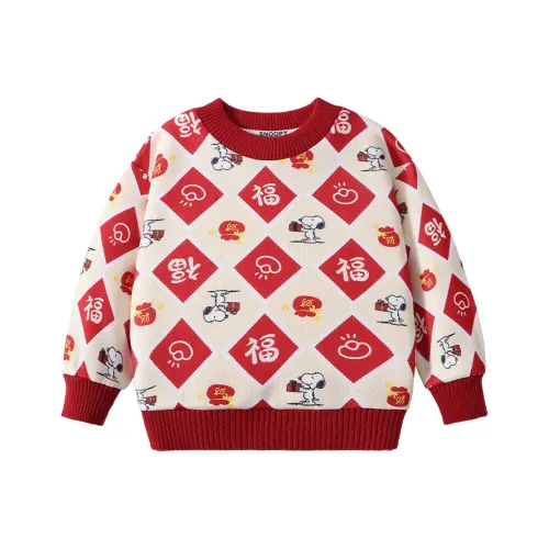 SNOOPY Красный KIDS Свитера