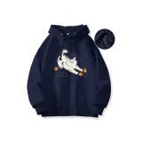 Темно-синий, флисовая подкладка