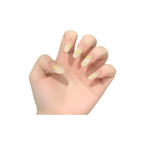 T Z Крем Звезды Ins Сладкий или Соленый False Nail MID Длина Ледяная Прозрачность Телесный Румяна Стойкий Французский