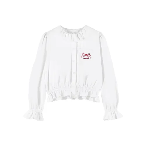 BARRY BANNY Белый Kids Повседневные Рубашки