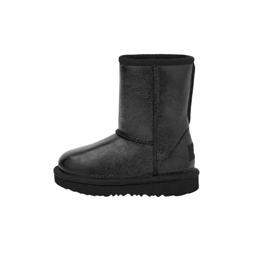UGG CLASSIC II Детские зимние сапоги Черный для малышей