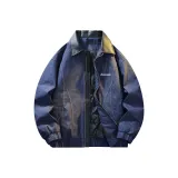 Синий (Без мехового воротника)