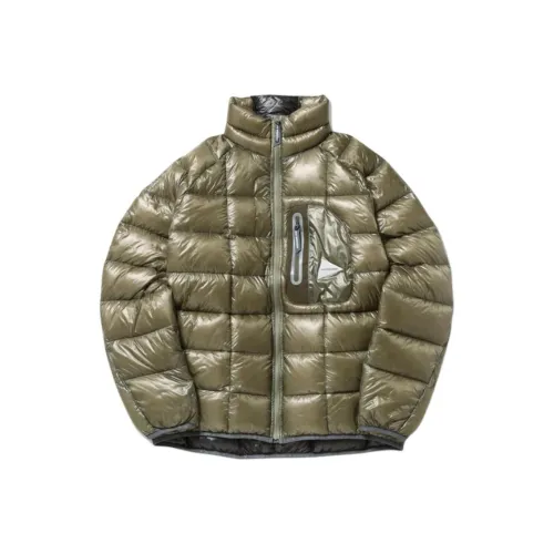 And wander Collaboration Fw25 Ромб Стич Пуховик 2 Пуховик Унисекс