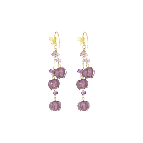 Серьги VIOLET Artificial Crystal Women's