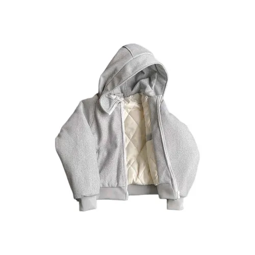 Langqing Светло-серый Женский пуховик