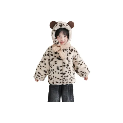 ZHIO Леопардовый принт KIDS Натуральный и искусственный мех