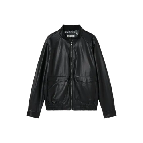 GUESS Мужские черные куртки