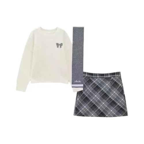 AIYIFU Серый Женский Комплект с Юбкой