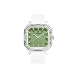 Прозрачный Белый Зеленый