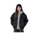 Черный с флисовой подкладкой