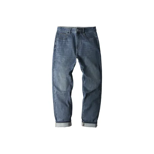 HLA Синий Серый DENIM GRADIENT Средний 13 Мужской Джинсы