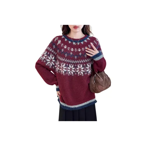 Tonlion Красный тон Женский трикотаж