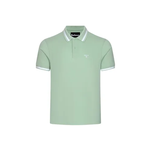 BARBOUR Зеленое яблоко Цвет Унисекс Поло