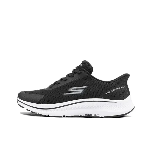 Skechers GO RUN CONSISTENT 2,0 Low Топ Беговые кроссовки Мужской Черный белый
