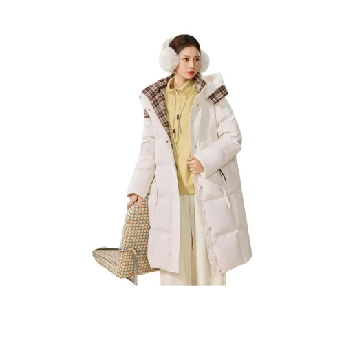 AIYIFU Абрикос Женские Пуховики