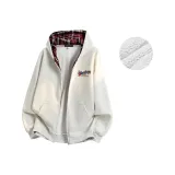 Бело-серый вереск [утолщенный с флисовой подкладкой]