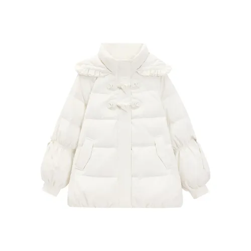 AIYIFU Абрикос Женские Пуховики