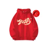 Красный, флисовая подкладка