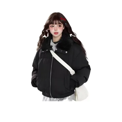 MIANZHISENHUO Хлопковый пуховик женский